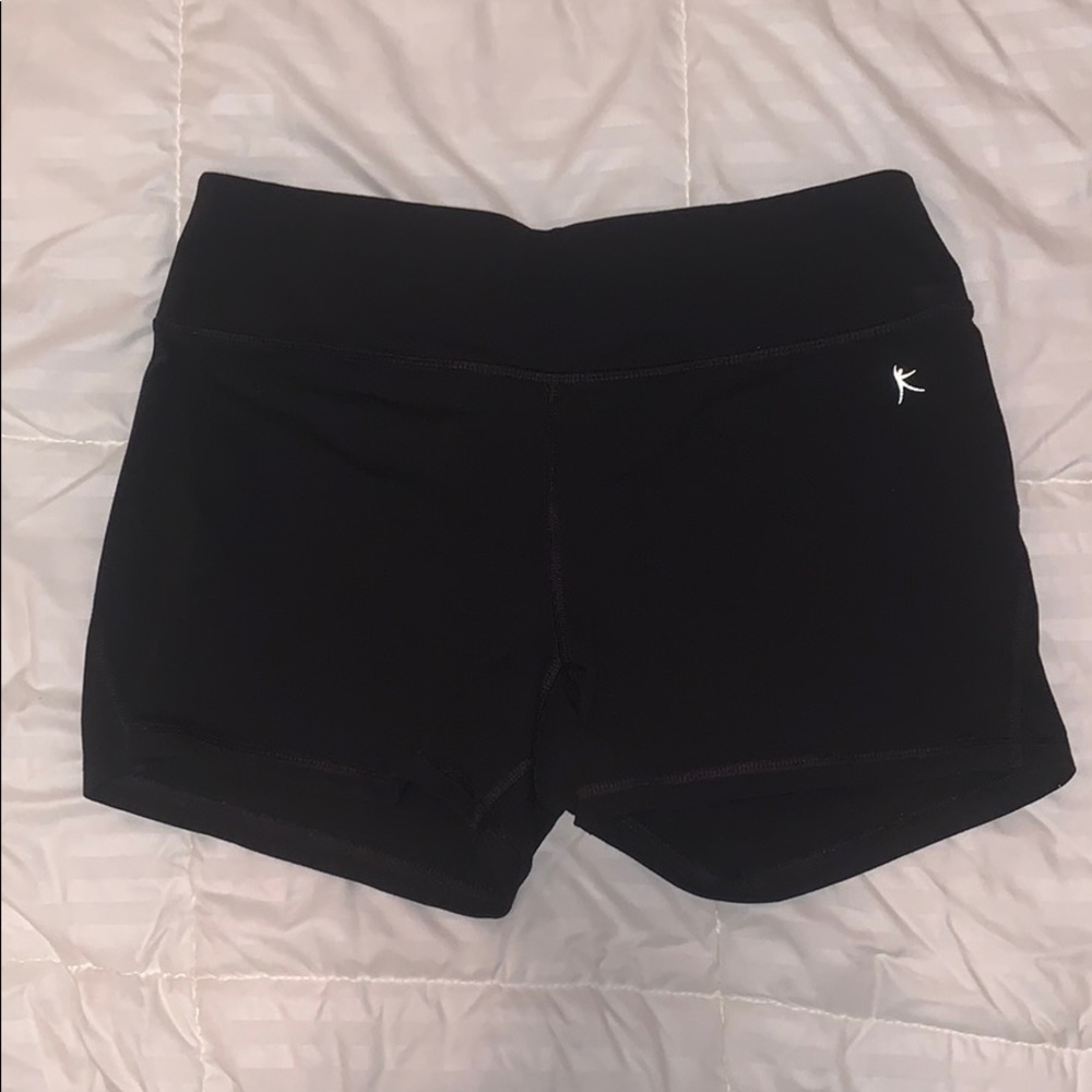 Danskin fitted activewear shorts